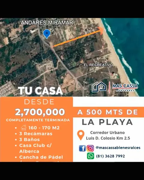 Casa en venta en Miramar, Altamira — foto 3 de 15