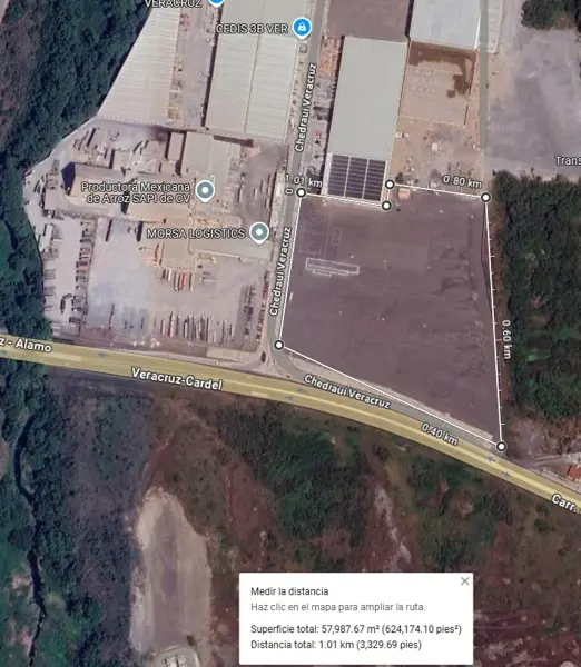 Renta de Terreno Industrial en Veracruz: Oportunidad en Zona Portuaria