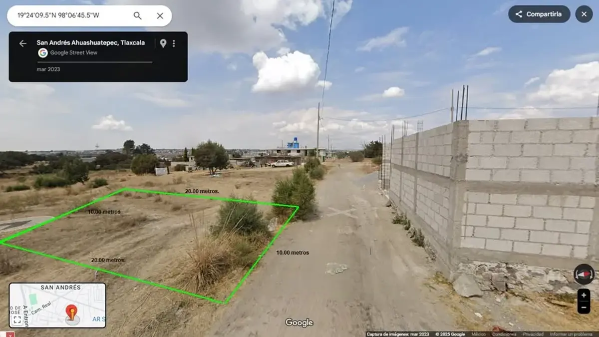 Terreno en venta en Zauhtla, Tzompantepec — foto 1 de 4