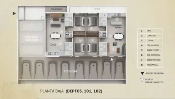 Departamento en venta en Ricardo Flores Magón, Veracruz — foto 2 de 10