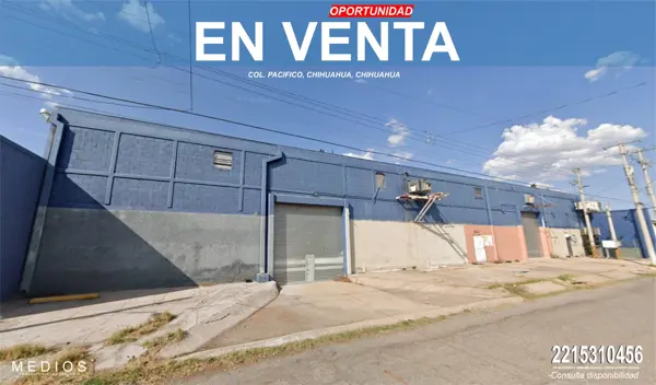 REMATE DE BODEGA EN COL. PACIFICO, CHIHUAHUA, IDEAL PARA INVERSION, PRECIO NEGOCIABLE