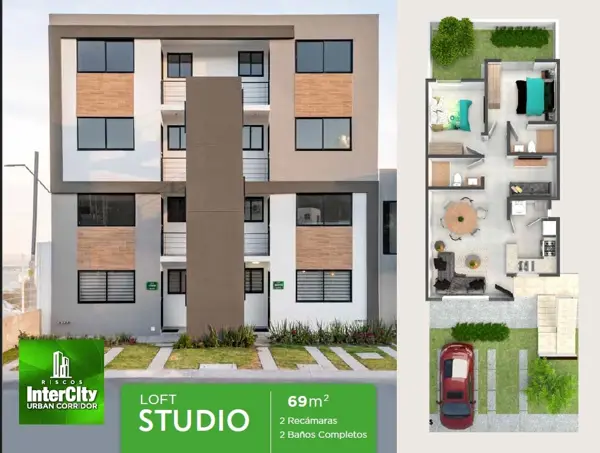 Departamento en venta en Zákia, El Marqués — foto 2 de 4