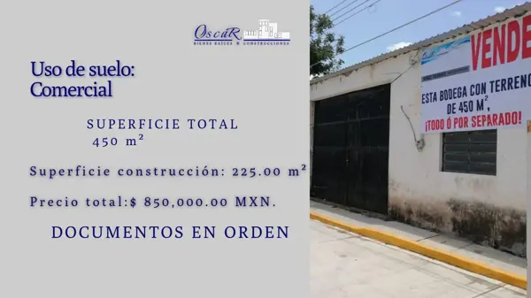 Bodega en venta en Emiliano Zapata Centro, Emiliano Zapata — foto 2 de 6