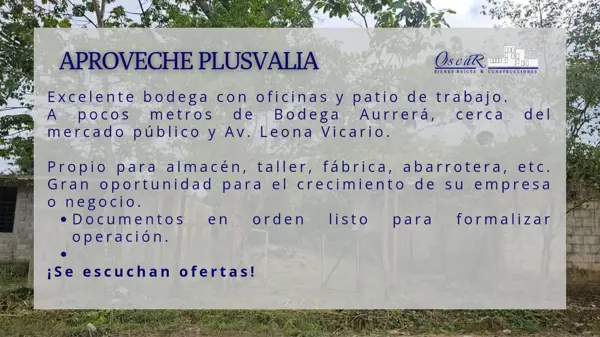 Bodega en venta en Emiliano Zapata Centro, Emiliano Zapata — foto 3 de 6