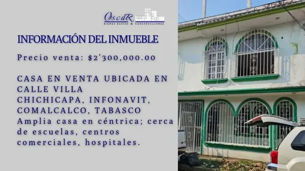 Casa en Comalcalco - Venta de Condominio Habitacional con Cocina Integral