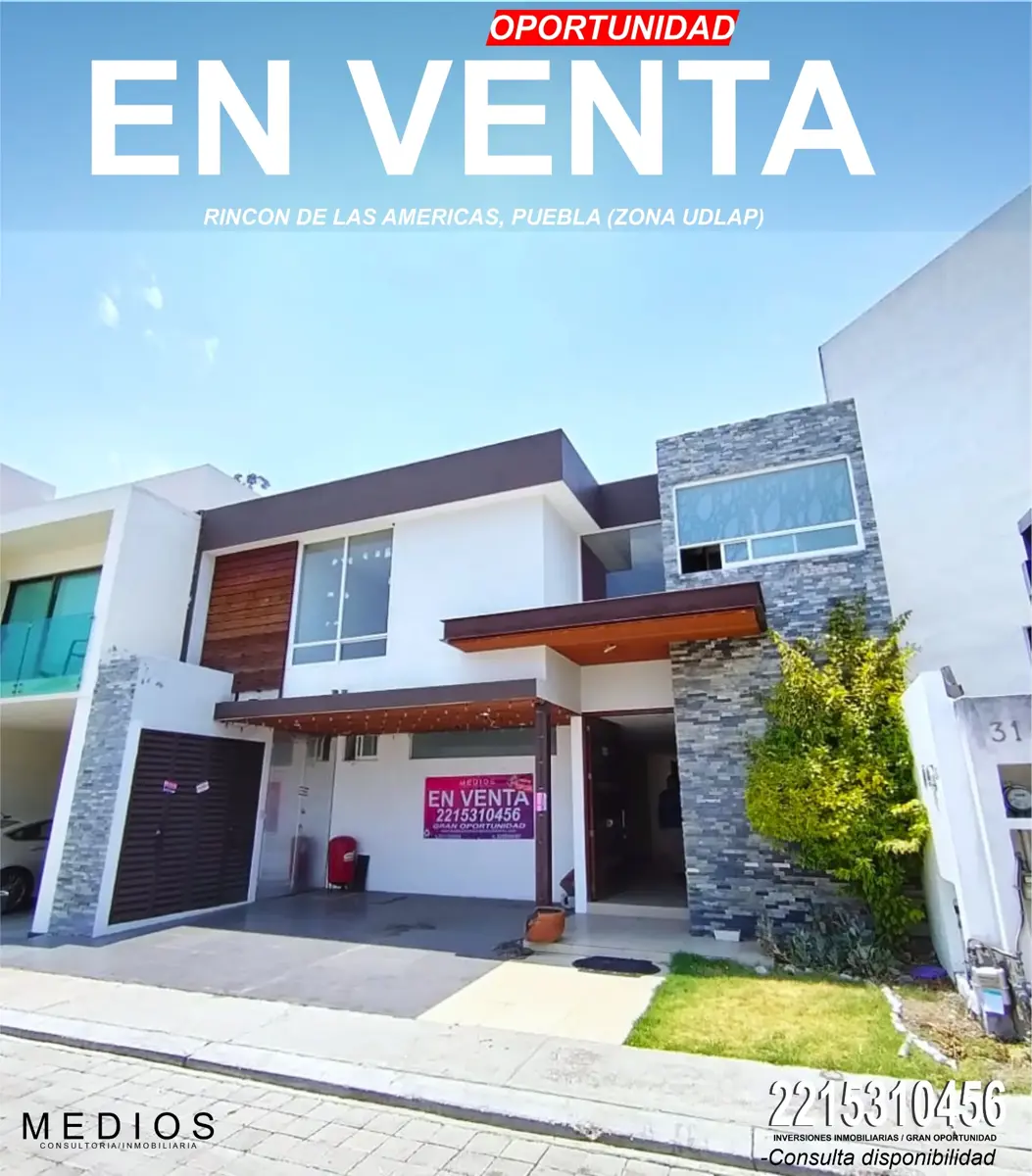 Casa en venta en Rincón de las Américas, San Andrés Cholula — foto 1 de 20