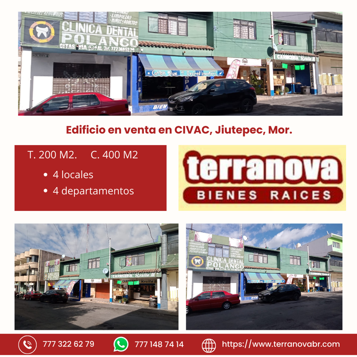 Edificio en venta en CIVAC, Jiutepec