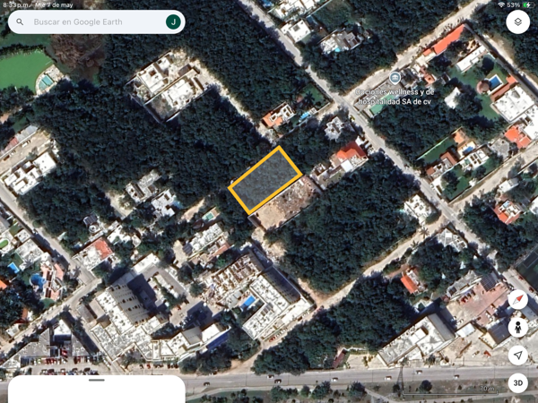 Terreno Habitacional en ÁLamos II, Benito Juárez - Venta $3,500,000