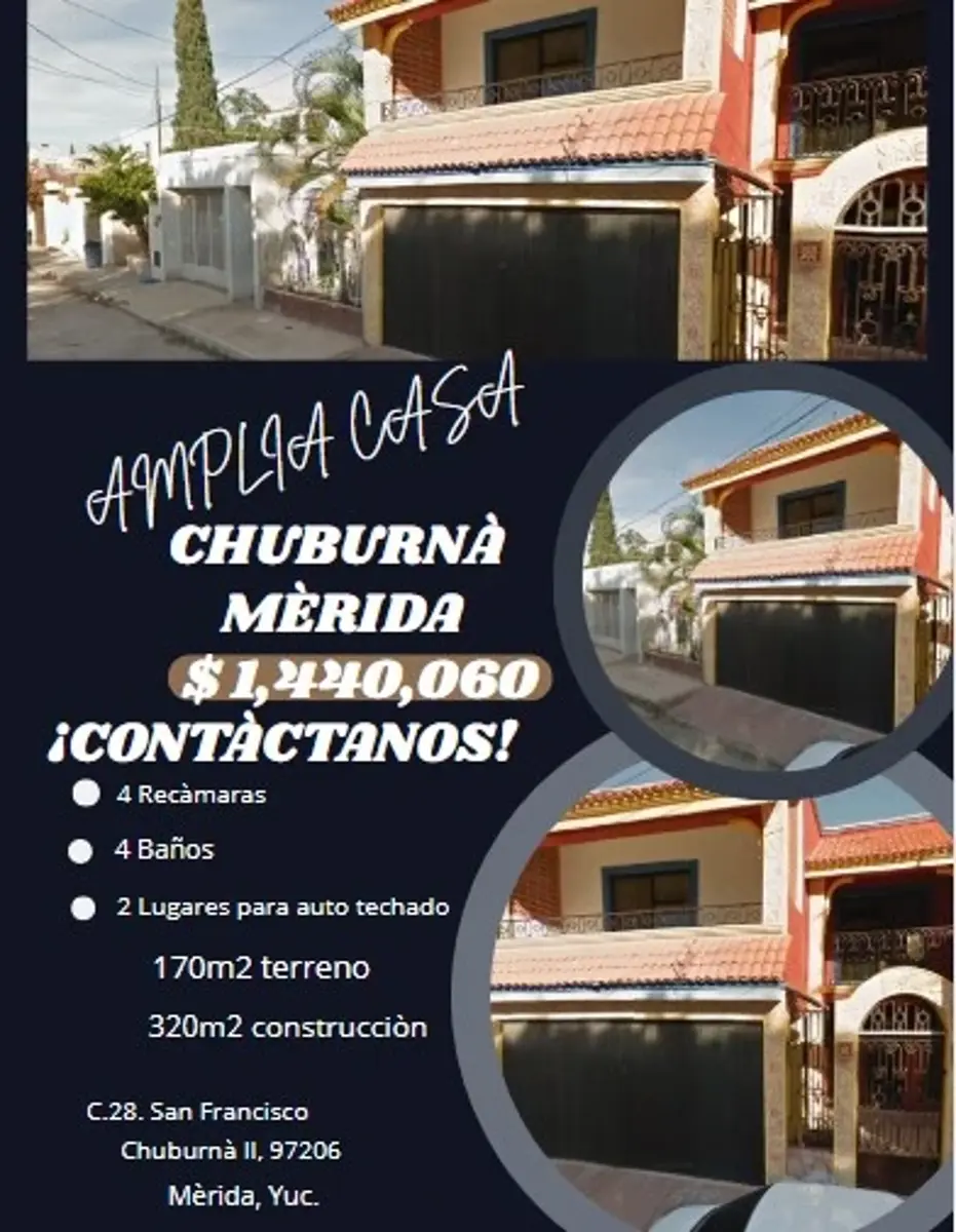 Casa en venta en Chuburna de Hidalgo, Mérida — foto 1 de 13