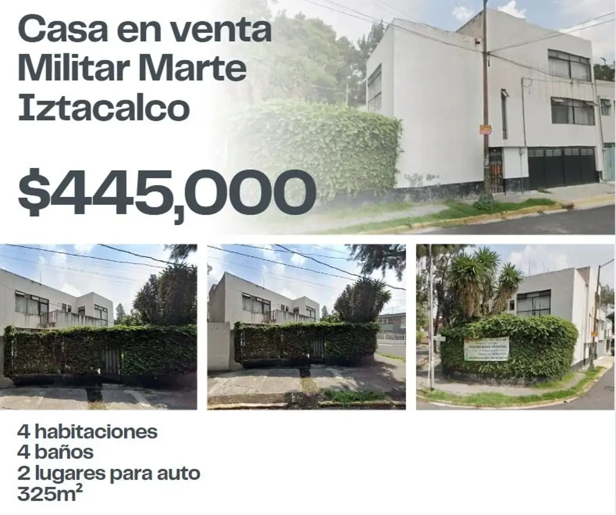 Casa en venta en Militar Marte, Iztacalco — foto 1 de 14