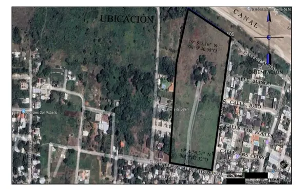 Terreno en venta en Adalberto Tejeda, Medellín de Bravo — foto 2 de 5