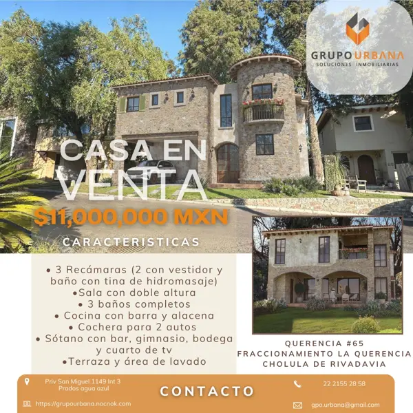 Casa en venta en San Cristobal Tepontla, San Pedro Cholula — foto 3 de 3