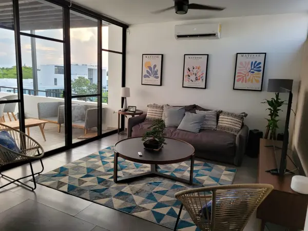 Departamento en renta en Club de Golf la Ceiba, Mérida — foto 3 de 8