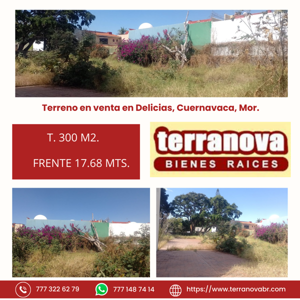 Terreno de 300 m² en venta en Delicias