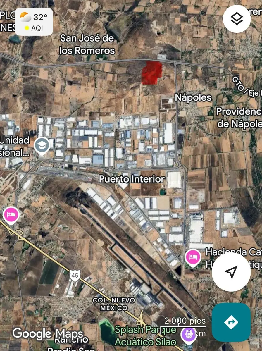 Terreno en venta en Polígono de Servicios Guanajuato Puerto Interior, Silao de la Victoria — foto 1 de 6