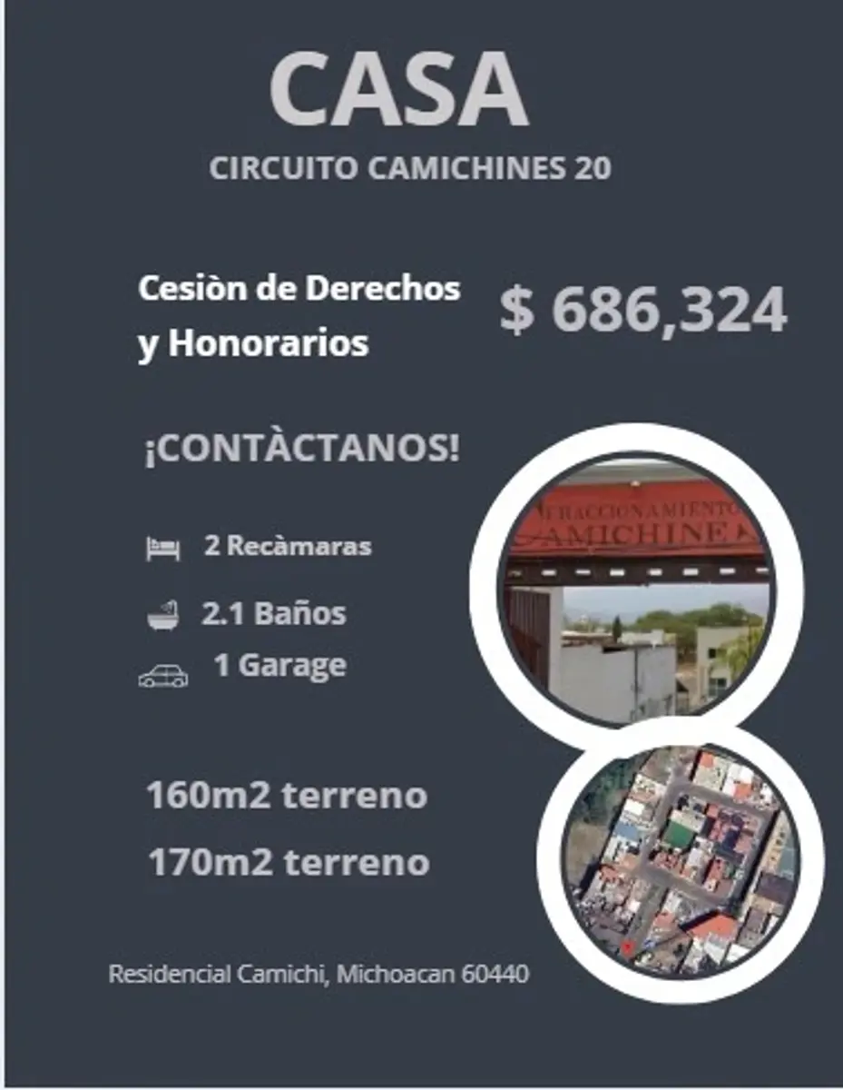 Casa en venta en Camichines, Peribán — foto 1 de 9