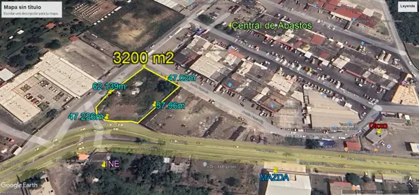 RENTA DE TERRENO 3200 M2 AREA CENTRAL DE ABASTOS AVENIDA PUEBLA