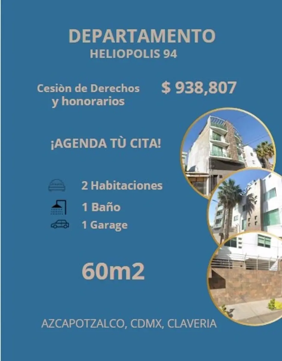 Departamento en venta en Centro de Azcapotzalco, Azcapotzalco — foto 1 de 7