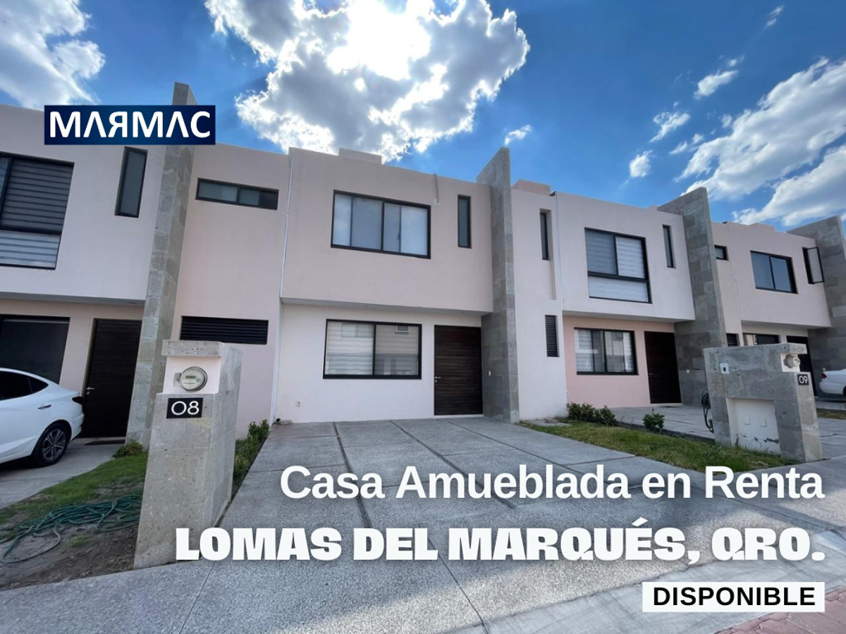 Casa Amueblada en Renta | Virrey de Cataluña, Altos del Marqués | Querétaro Casa Amueblada en Renta | Virrey de Cataluña, Altos del Marqués | Querétaro
