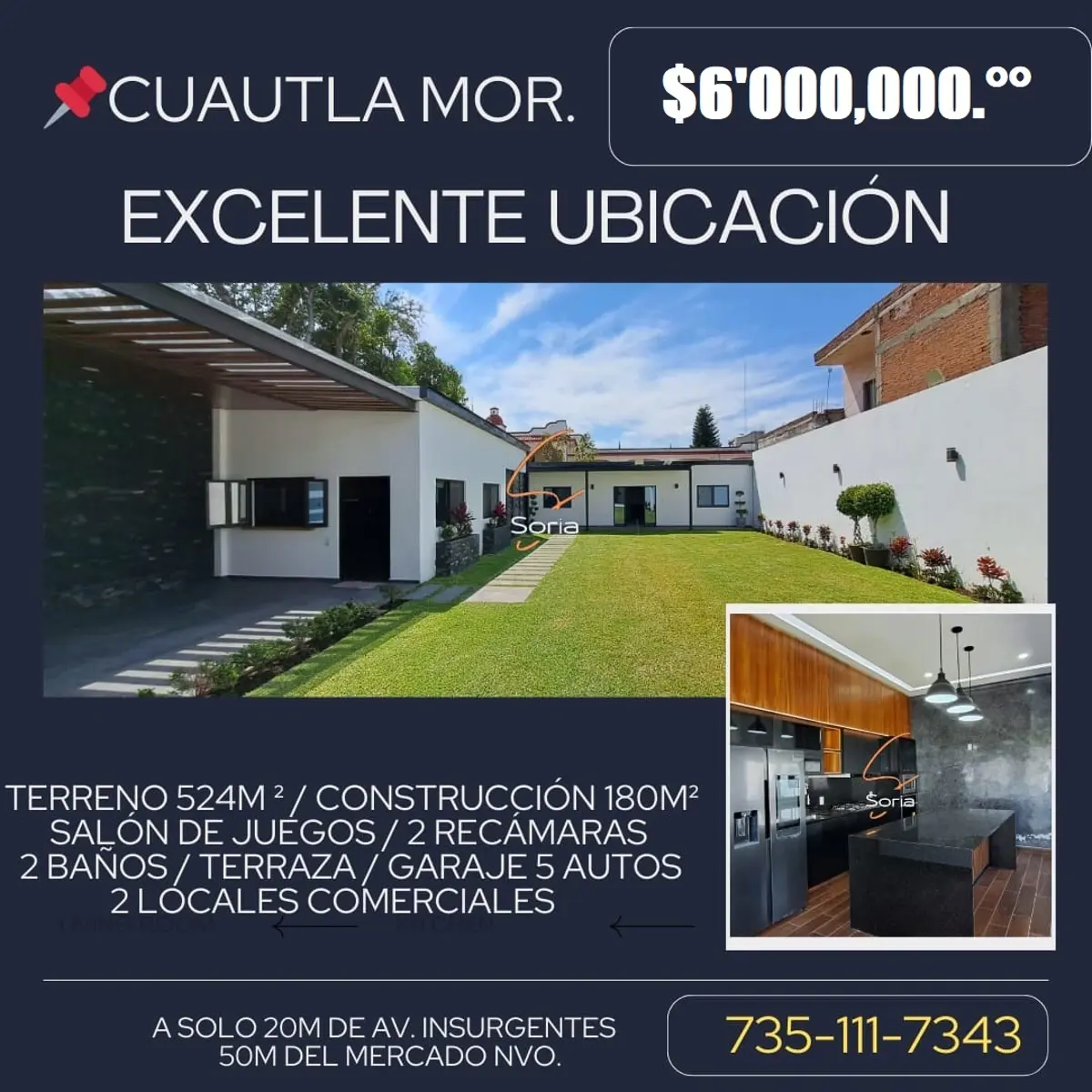 Casa en venta en Central de Abastos, Cuautla — foto 1 de 38