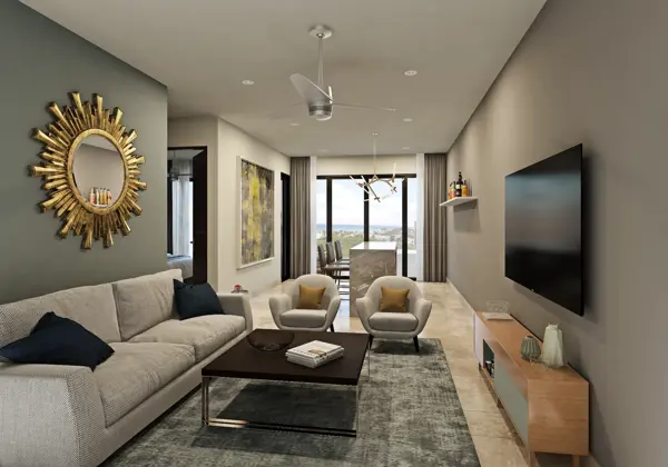 Departamento en venta en Playa del Carmen, Solidaridad — foto 2 de 10