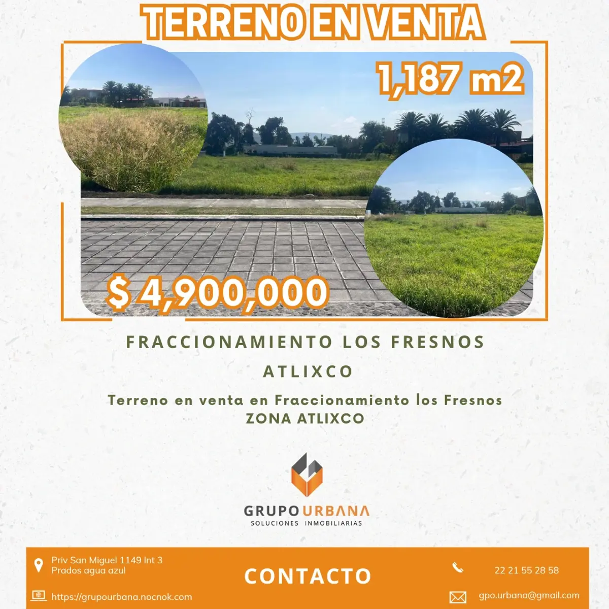 Terreno en venta en Atlixco Centro, Atlixco — foto 1 de 5