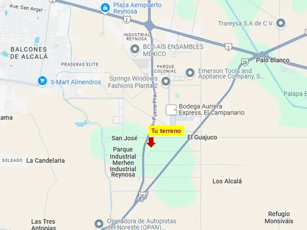 Terreno en venta en El Campanario, Reynosa — foto 2 de 2