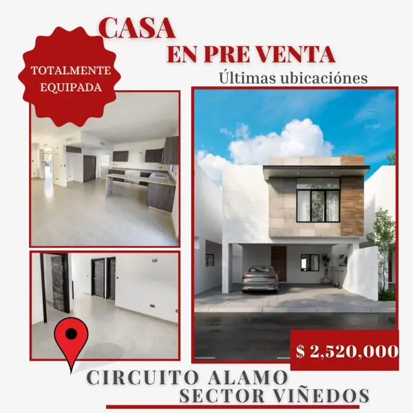 Casa en Los Viñedos, Torreón, Coahuila de Zaragoza