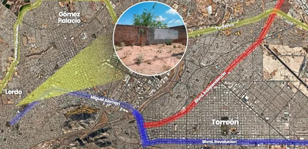 Terreno en venta en Del Valle, Lerdo, Durango