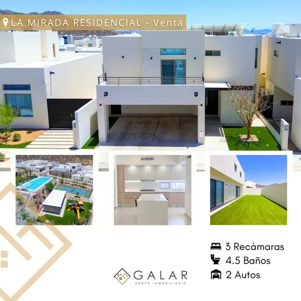 Casa en venta en La Mirada Residencial, Hermosillo, Sonora