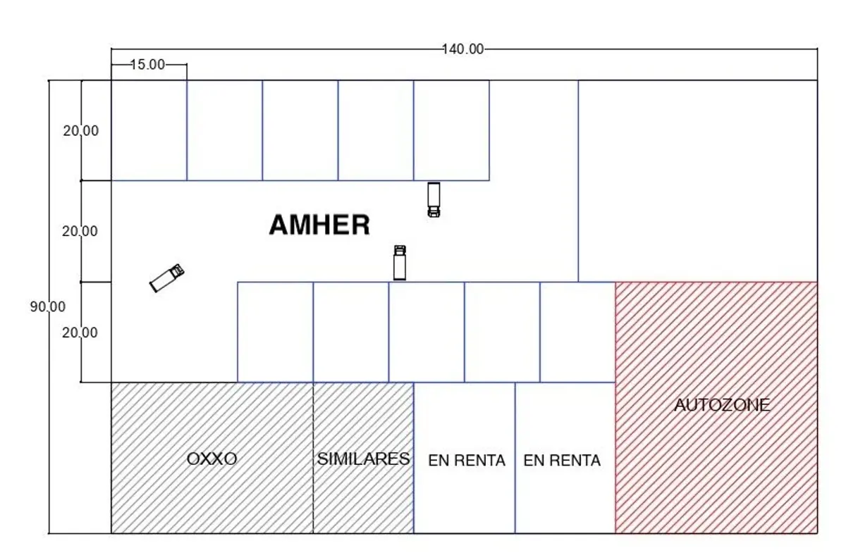 Terreno en renta en Parque Industrial Laguna, Gómez Palacio