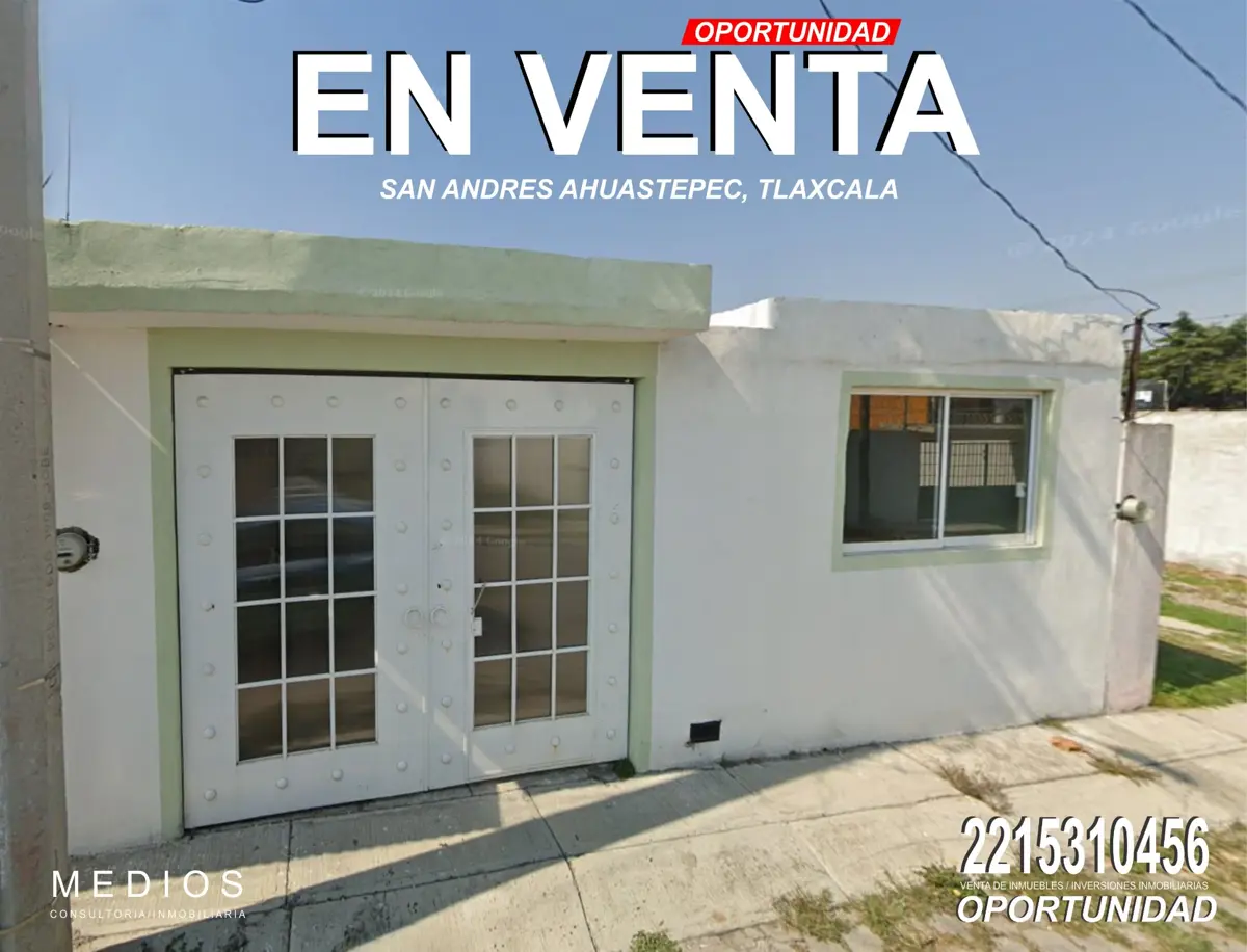 Casa en venta en San Andres Ahuashuatepec, Tzompantepec — foto 1 de 12