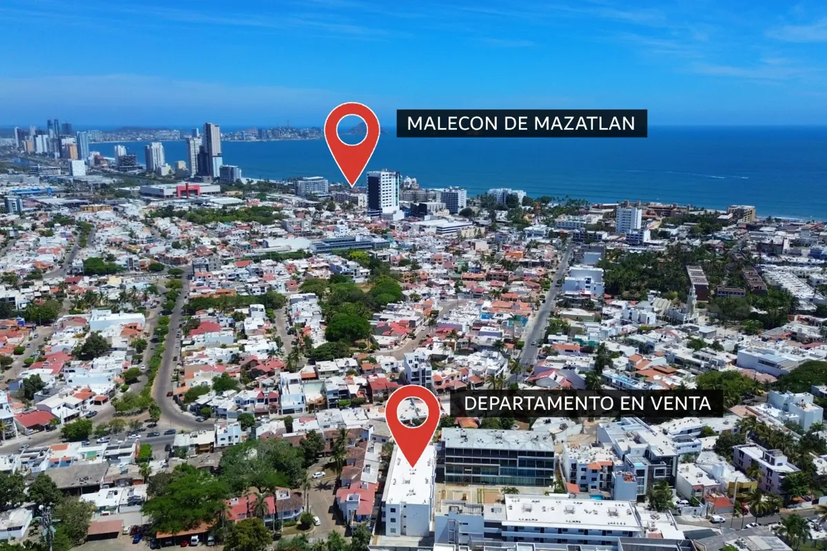 Departamento en venta en Las Gaviotas, Mazatlán — foto 1 de 19