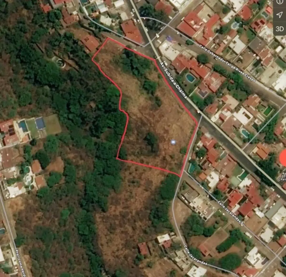 Terreno en venta en Adolfo Ruiz Cortines, Cuernavaca — foto 1 de 3