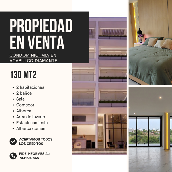 Condo Mia en Acapulco Diamante
