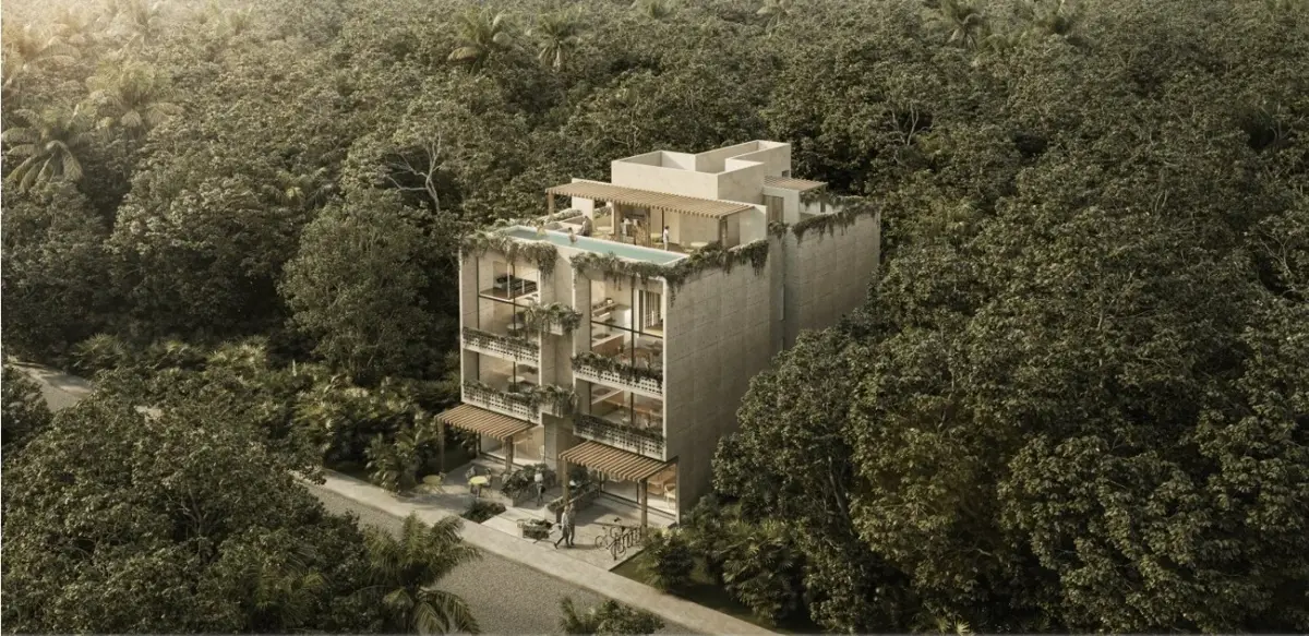 Departamento en venta en La Veleta, Tulum — foto 1 de 15