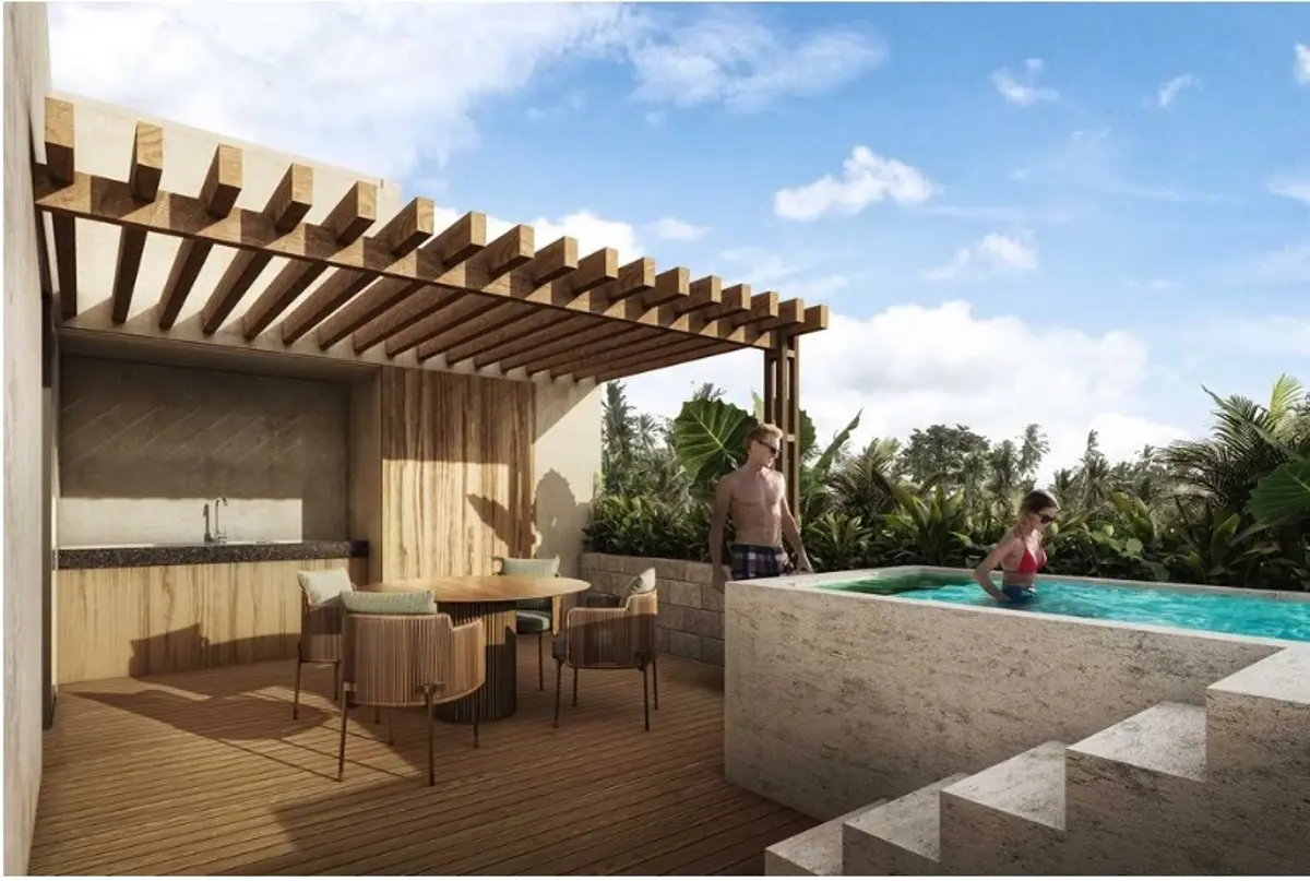 Departamento en venta en La Veleta, Tulum — foto 1 de 16