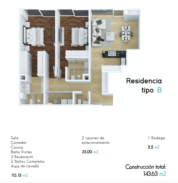Departamento en venta en Lomas de Angelópolis, Ocoyucan — foto 2 de 16