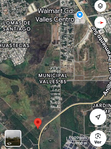 Terreno en venta en Lomas de Santiago, Ciudad Valles — foto 2 de 2