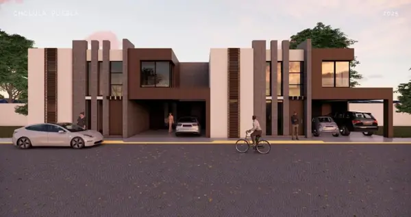 Preventa de Casas Solas de 2 Niveles con Recámara en Planta Baja en San Andrés Cholula
