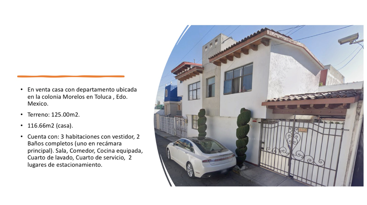 Casa en venta en Morelos 2a Secc, Toluca — foto 1 de 2