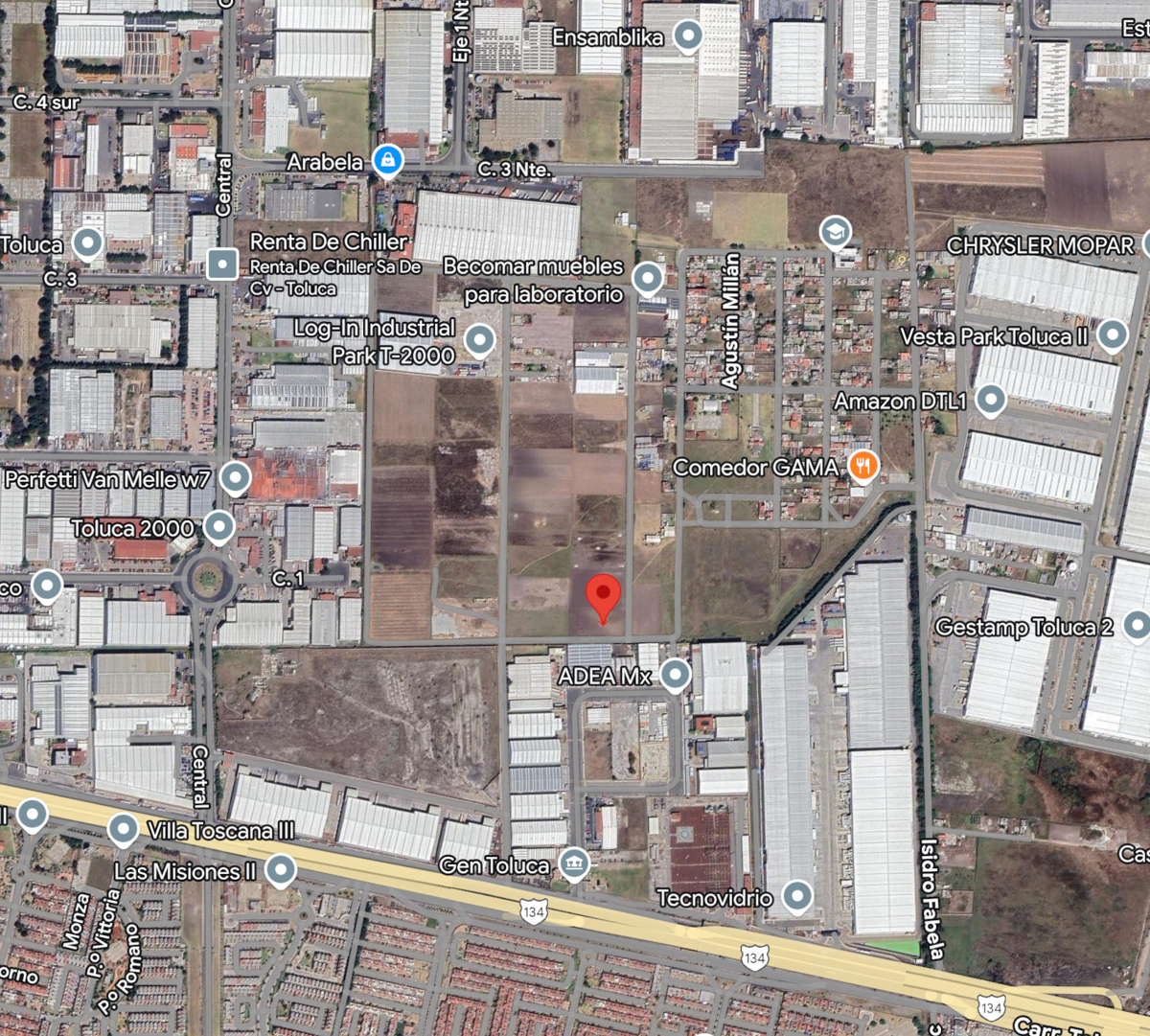 Terreno en venta en San Blas Otzacatipan, Toluca