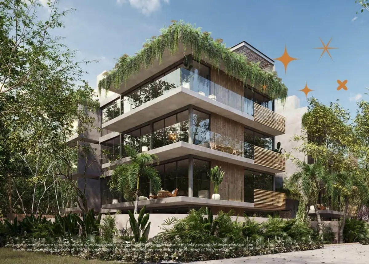 Departamento en venta en Aldea Zama, Tulum — foto 1 de 10