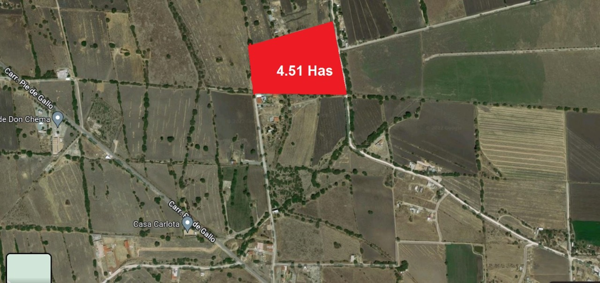 Terreno en Venta en Pie de Gallo a 500 M de Carretera