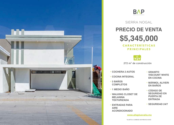 HERMOSA CASA NUEVA EN SIERRA NOGAL