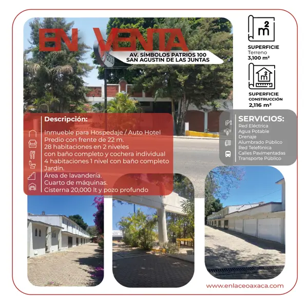 Hotel en venta en San Agustin de las Juntas, San Agustín de las Juntas — foto 2 de 2