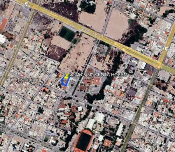 Terreno en venta en Republica Poniente, Saltillo — foto 2 de 3