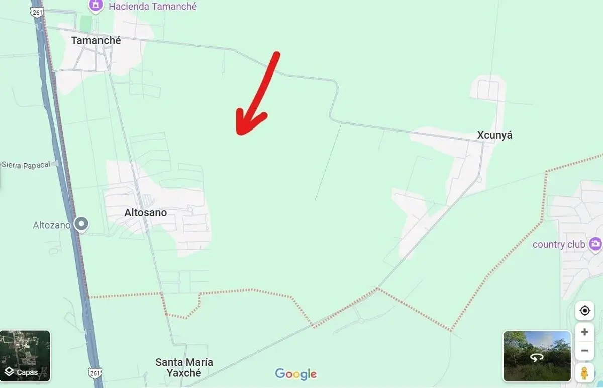 Terreno en venta en Tamanche, Mérida