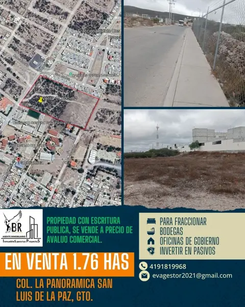 Mega propiedad en venta para fraccionar, construir bodegas o edificios públicos de gobierno