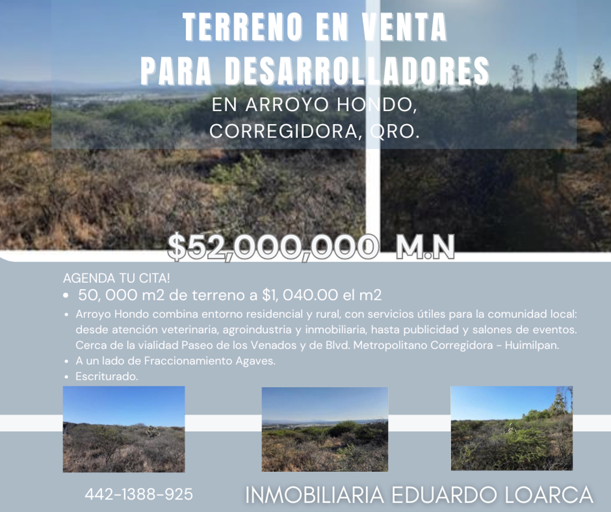 Terreno en venta en El Progreso (las Trojas), Corregidora — foto 1 de 5
